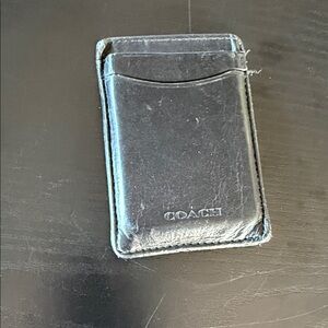 Coach money clip/wallet